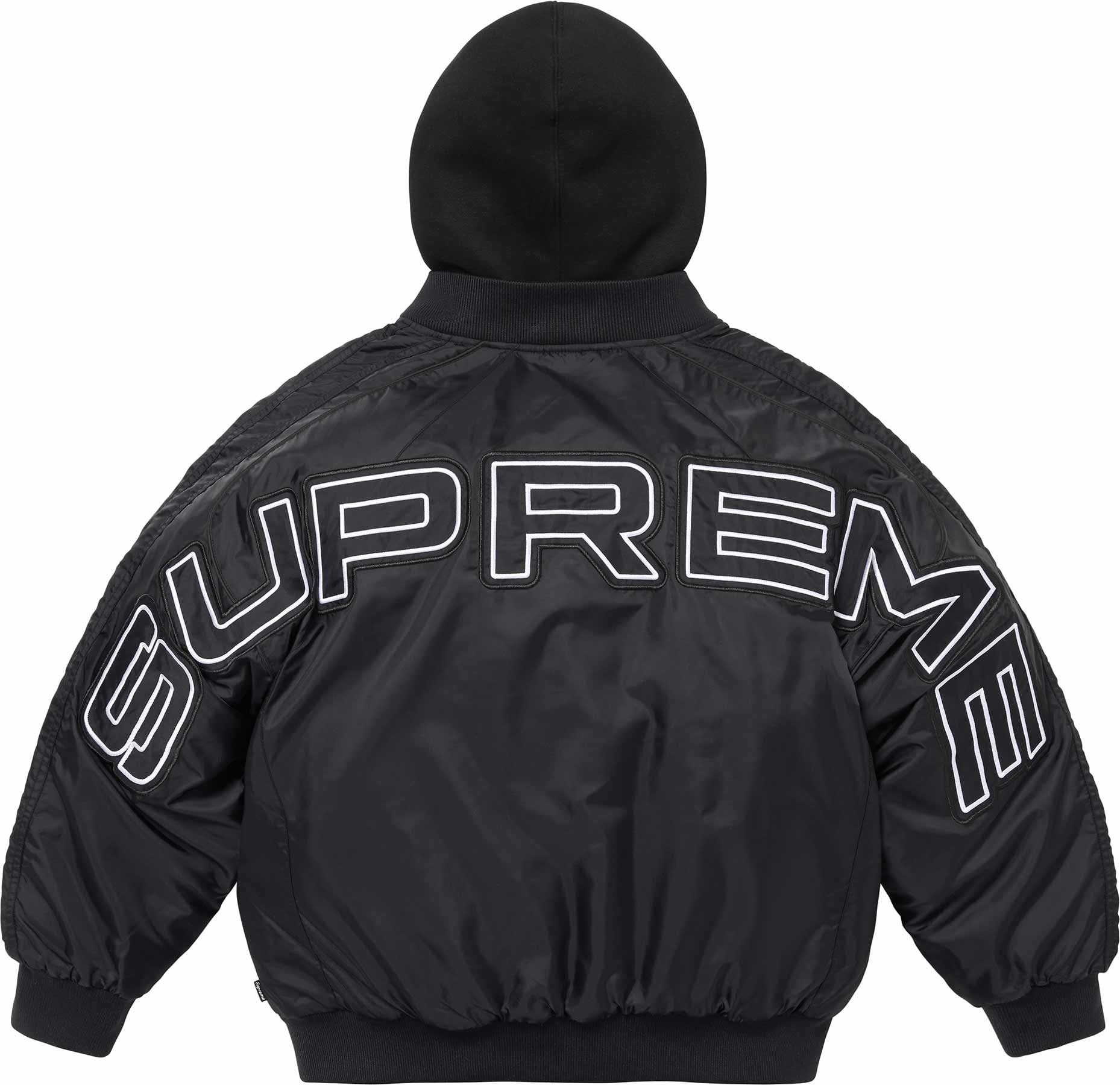 Hooded Stadium Jacket view 17